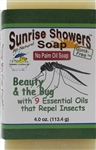 Insect-repellent soap