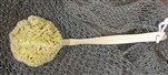 Natural Wool Sea Sponge on a Stick