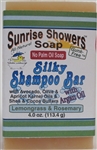 Solid All-natural Lemongrass Rosemary Shampoo Bar